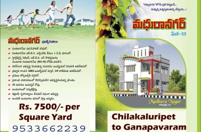 Madhura Nagar, Chilakaluripet - Plots for sale in Chilakaluripet