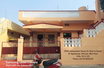 2BHK Independent House for Rent in Guntur