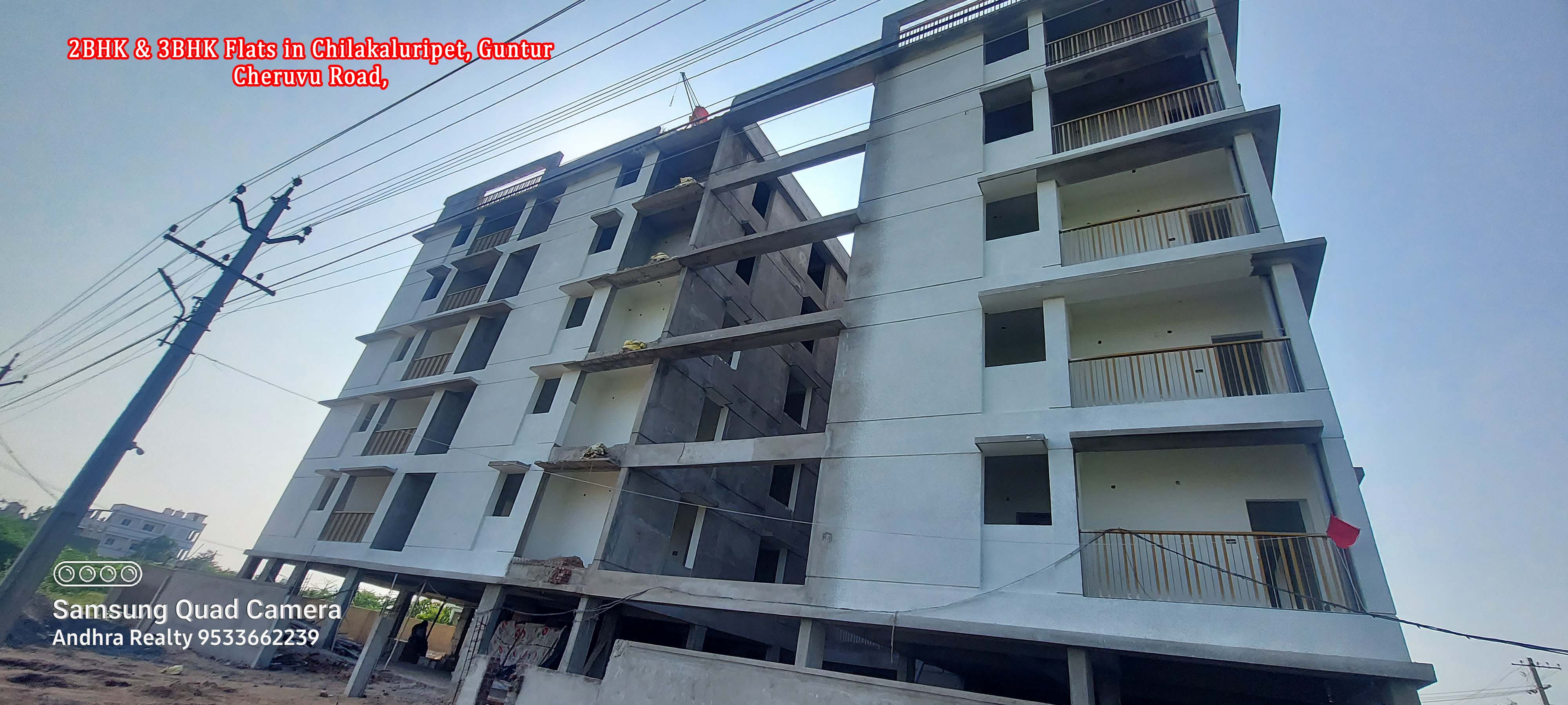 2BHK & 3BHK Flats in Padmalaya Uday Krishna, Chilakaluripet