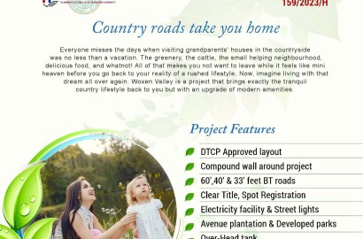 Woxen Valley – Plots in Hyderabad Mumbai Highway