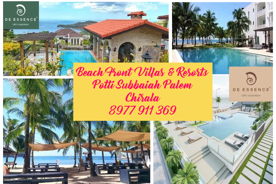 Villa plots at Chirala beach- De Essence Resorts Chirala - Buy Open Plots & Villas
