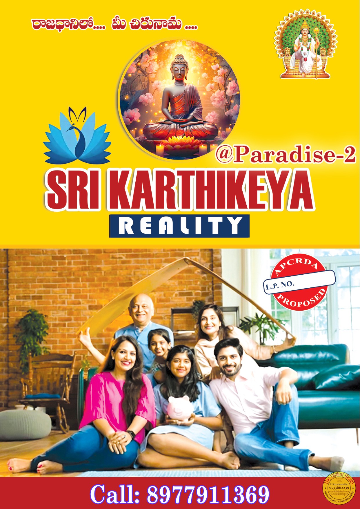 Premium Plots for Sale in Kaza – Paradise Venture by Karthikeya Reality