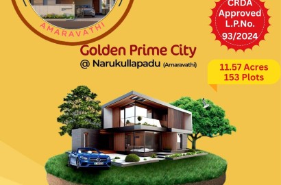 Plot for sale in Narukullapadu, Amaravathi, Golden Prime City