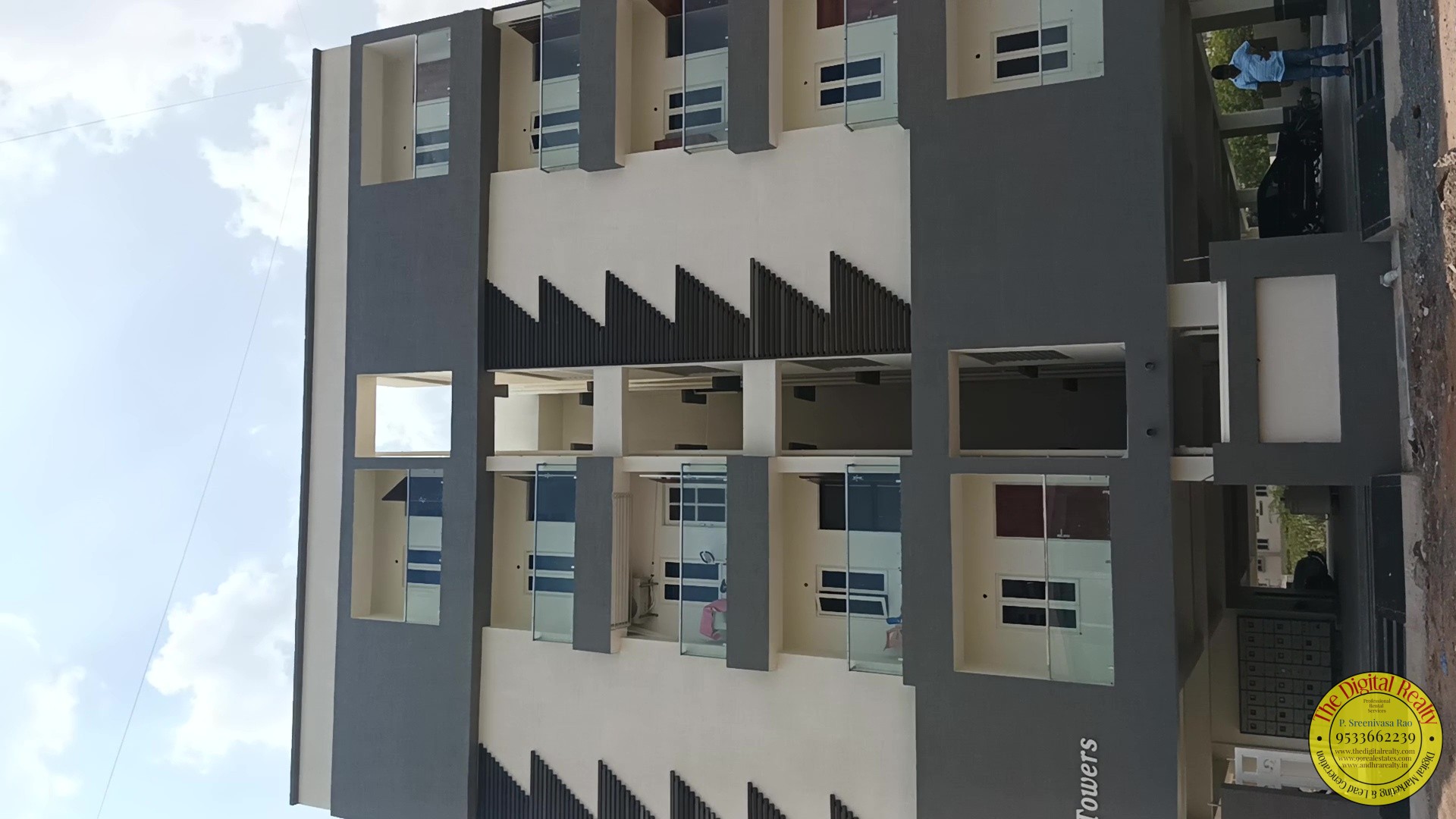 Premium 3BHK Flat for sale in Balaji Nagar, Guntur