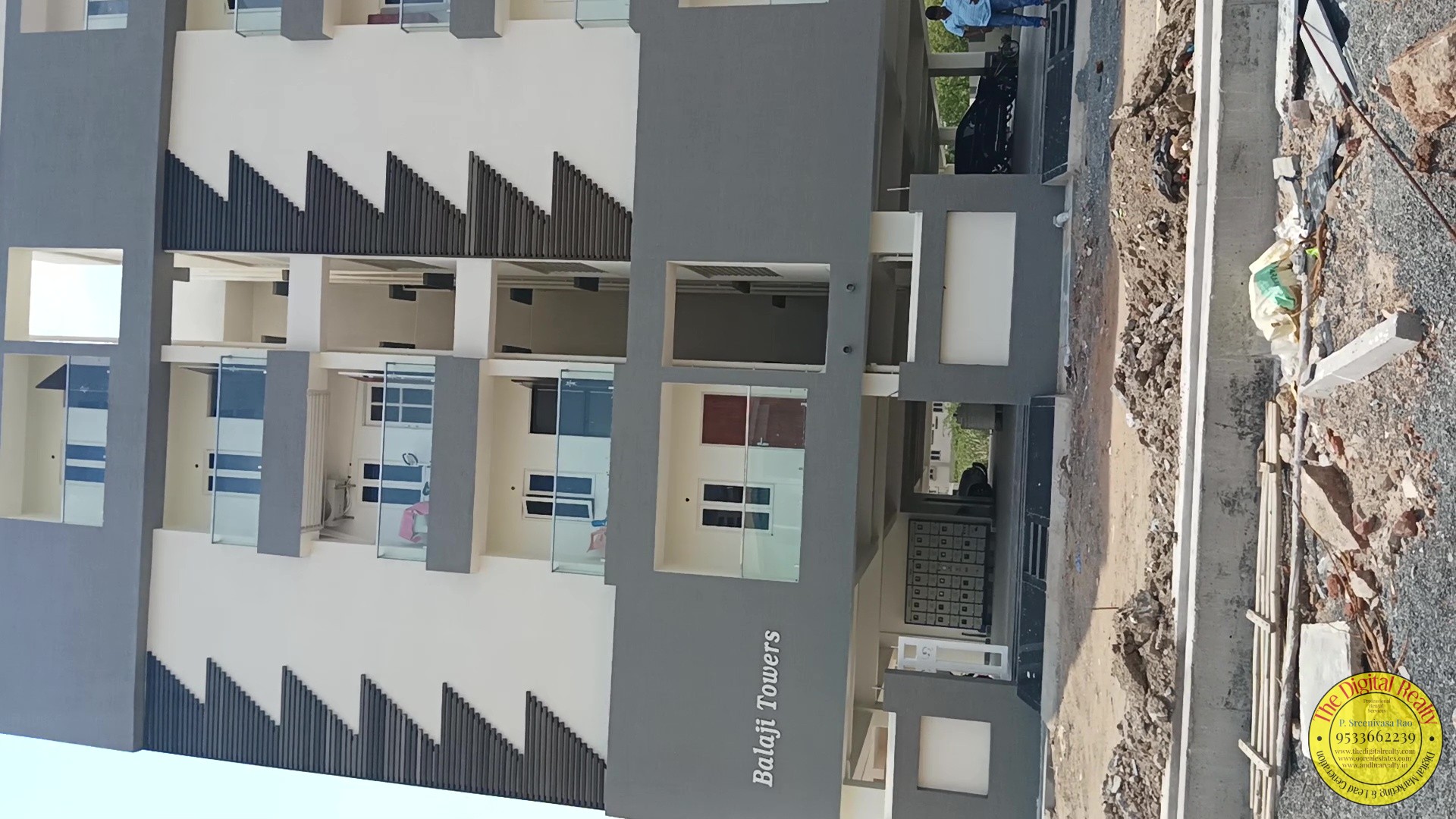 Premium 3BHK Flat for sale in Balaji Nagar, Guntur
