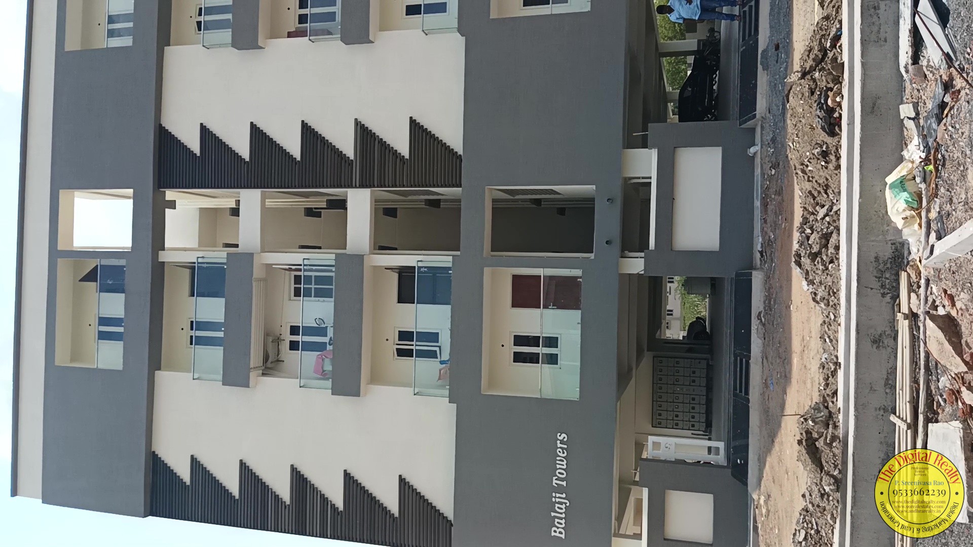 Premium 3BHK Flat for sale in Balaji Nagar, Guntur
