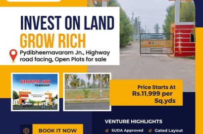 Plots in Bhogapuram - Bhoomatha Group, Bhogapuram